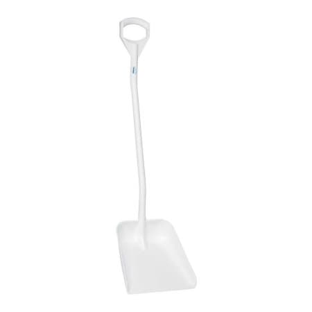 Remco Vikan Ergonomic Shovel- Large Blade, White 56015